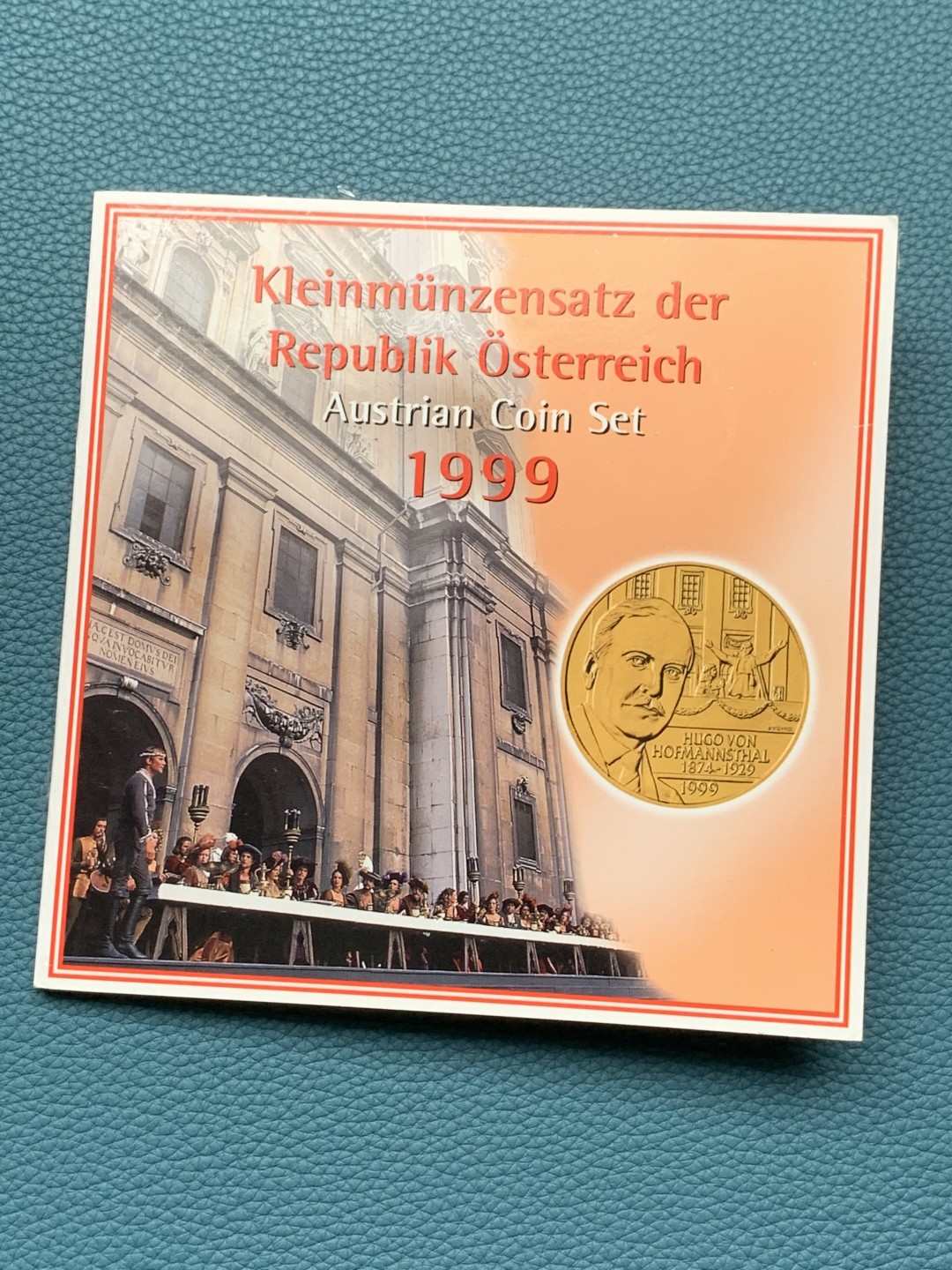 《竞宝斋》第151场-周日，周一，周四 3场 (全场包邮) 卡装 奥地利1999年 六枚套 原厂封装