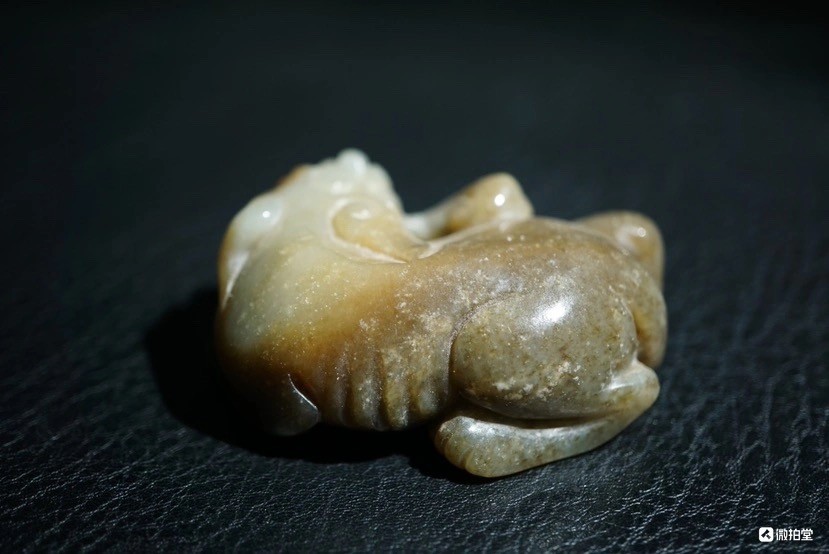 ｜冷门出品｜精选专拍·第贰拾捌场· 明清工老和田山料貔貅灵芝大把件
