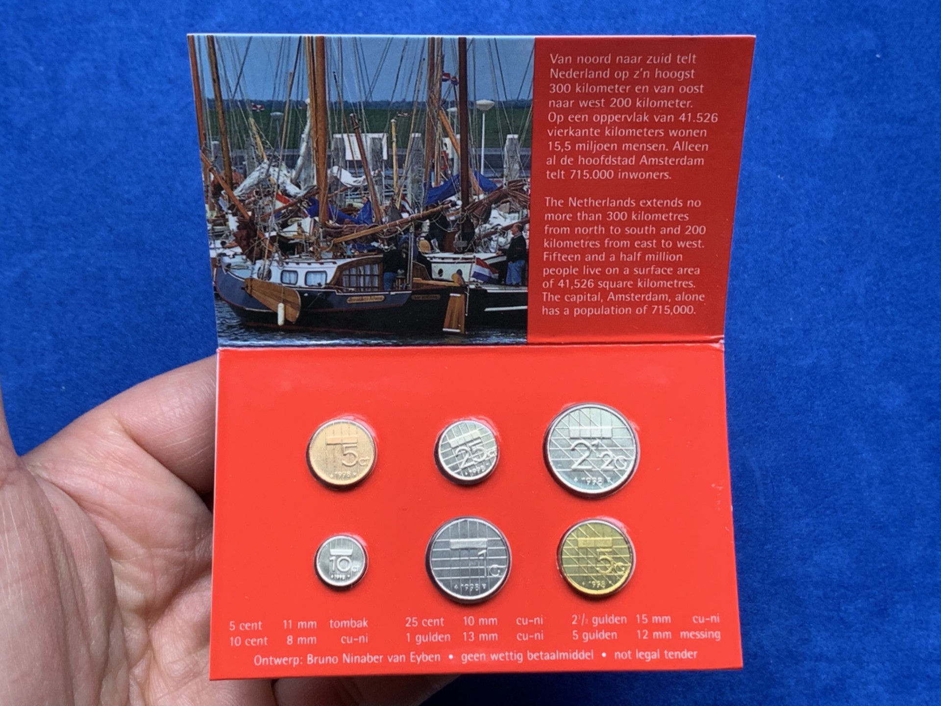 《竞宝斋》第151场-周日，周一，周四 3场 (全场包邮) 卡装 荷兰1998年 迷你版 六枚套