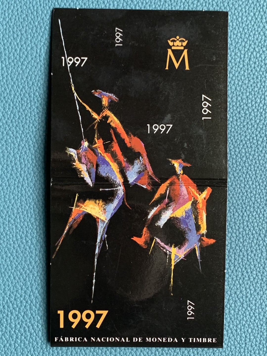 《竞宝斋》第151场-周日，周一，周四 3场 (全场包邮) 卡装 西班牙1997年 唐吉歌德 2000比塞塔银币 18克 92.5%银