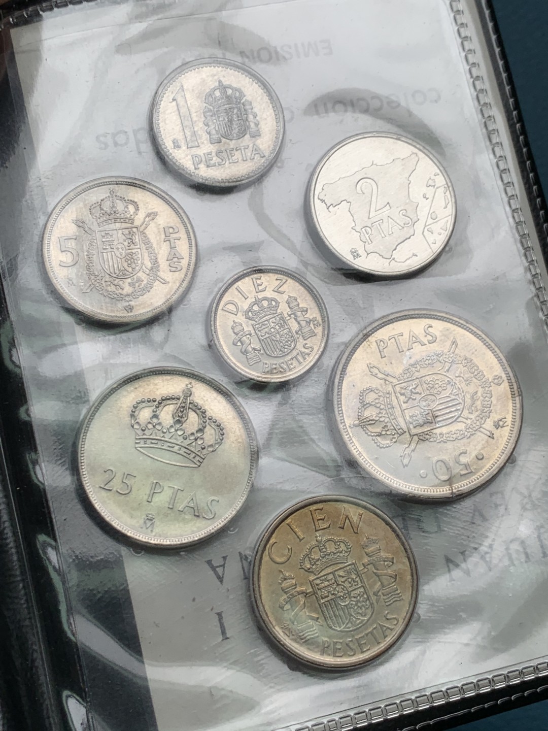 《竞宝斋》第151场-周日，周一，周四 3场 (全场包邮) 小本本 西班牙1984年 胡安卡洛斯国王七枚套