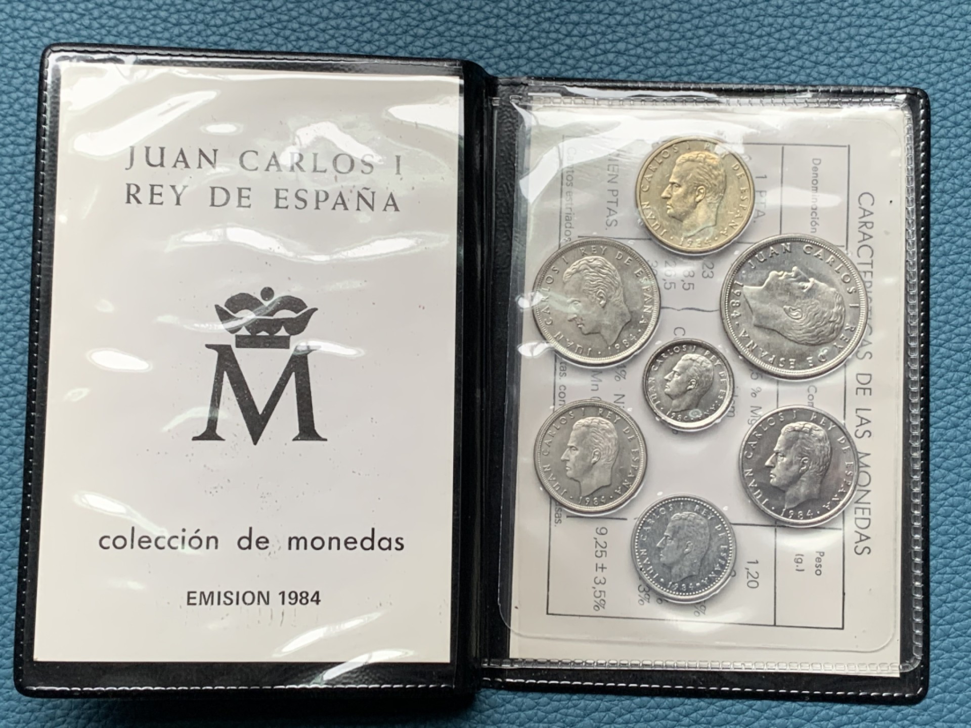 《竞宝斋》第151场-周日，周一，周四 3场 (全场包邮) 小本本 西班牙1984年 胡安卡洛斯国王七枚套