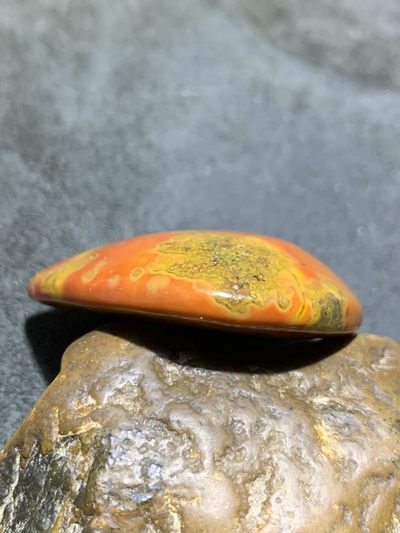 精美战国红玛瑙冰飘水滴形大吊坠一个 精美战国红玛瑙冰飘水滴形大吊坠一个