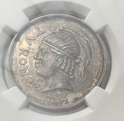 瓶子🏺第86期拍卖会 - 法国1841年考古协会JETON银质代币NGC MS62 稀少