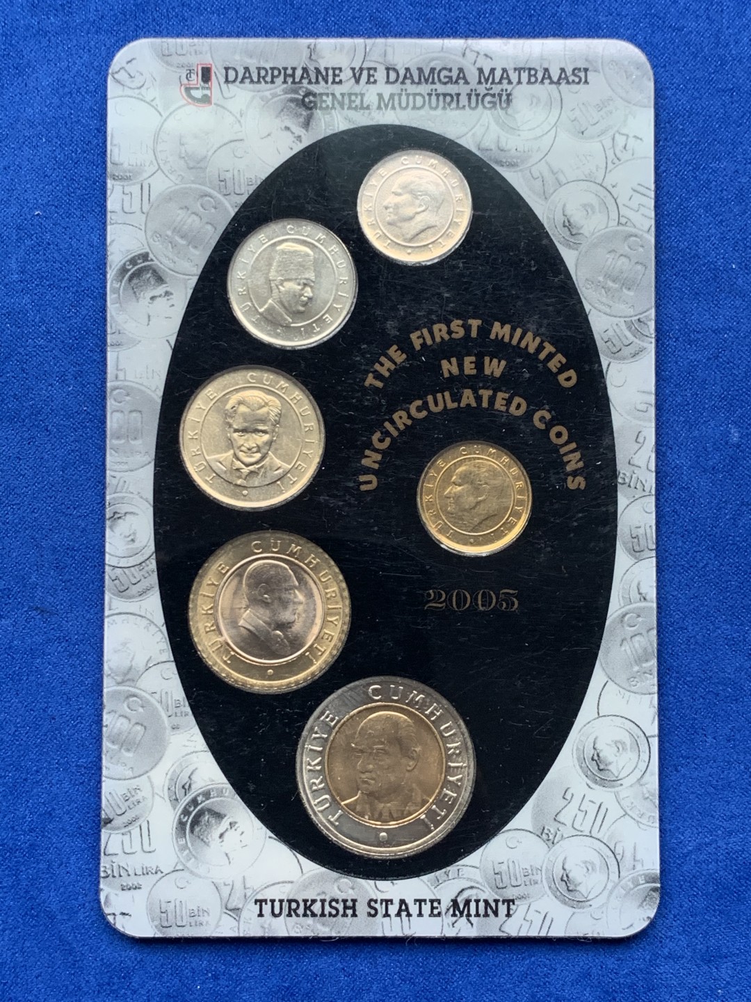 《竞宝斋》第151场-周日，周一，周四 3场 (全场包邮) 卡装 土耳其2005年 六枚套 封装