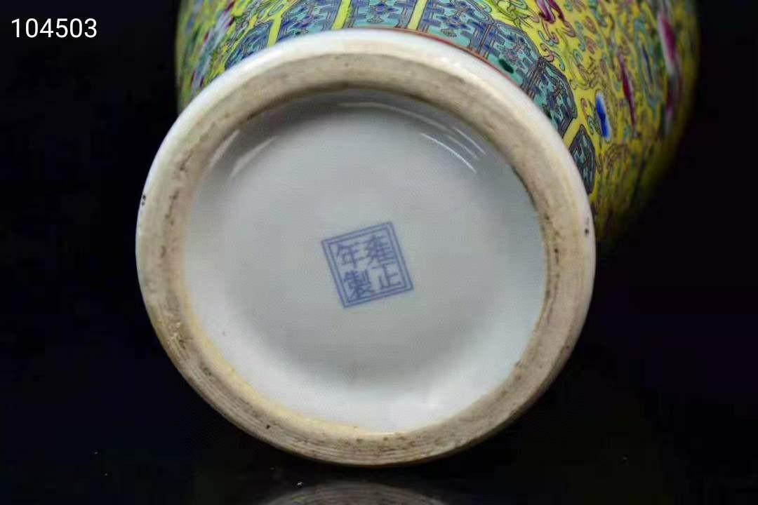 大清雍正珐琅彩人物梅瓶，器型规整精致，画工精细，纯绘画工，，