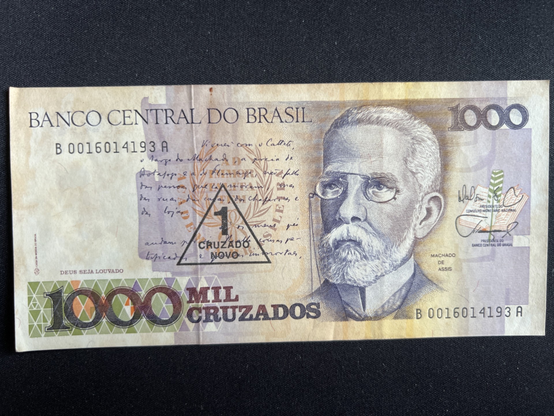 泡泡堂微拍第一 二 〇幕硬币、纸币捡漏可累计专场👿👿，累计满二十元包邮，接受代拍业务 巴西1000克鲁塞罗