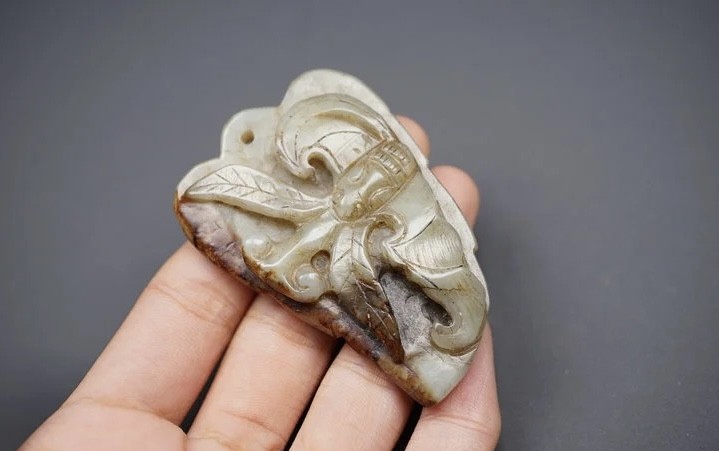 ｜冷门出品｜精选专拍·第贰拾玖场· 明清工 和田玉 蝙蝠如意牌挂件