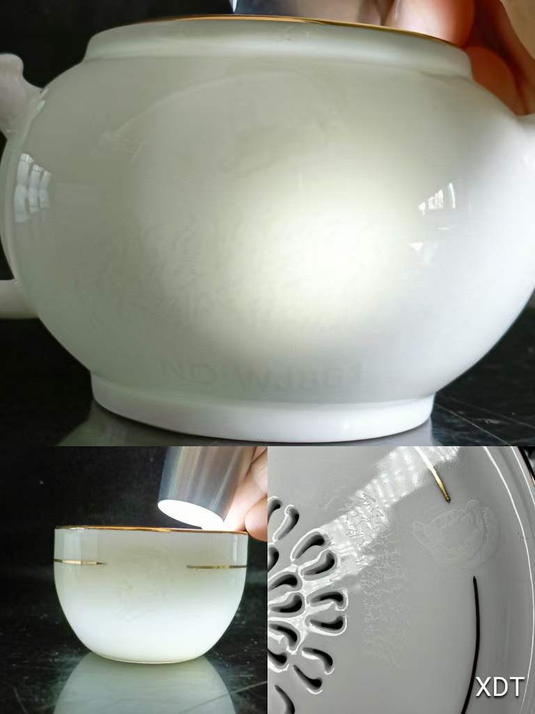 珍藏●中南海怀仁堂国徽图案茶盘茶具8套 ①（单盒售价）