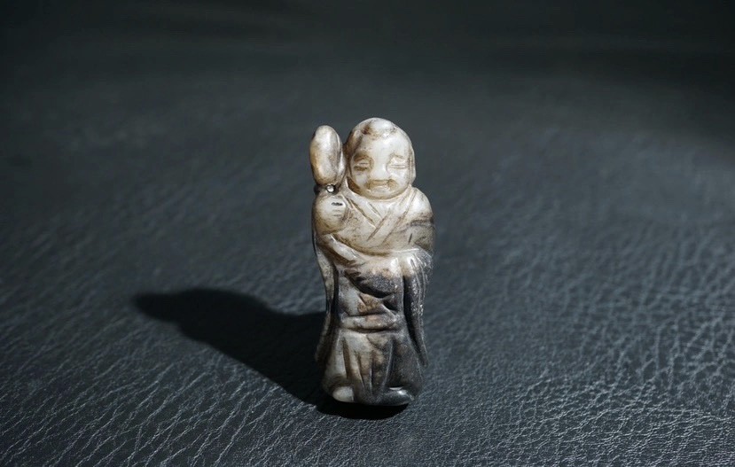 ｜冷门出品｜精选专拍·第贰拾玖场· 明清工老和田玉玉僧人物把件
