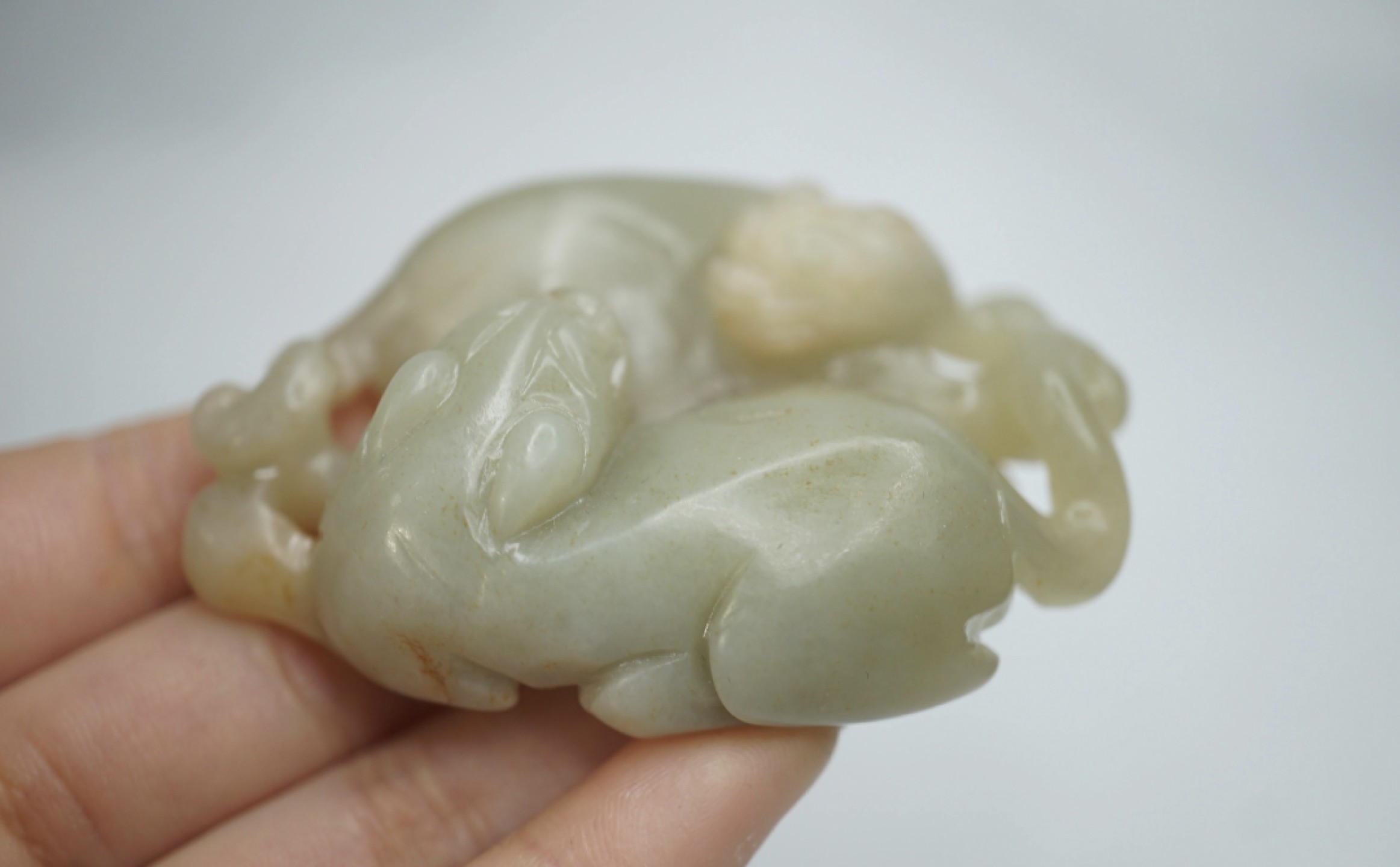 ｜冷门出品｜精选专拍·第贰拾捌场· 和田玉瑞兽立体工把件