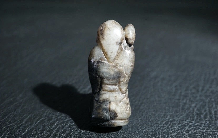 ｜冷门出品｜精选专拍·第贰拾玖场· 明清工老和田玉玉僧人物把件