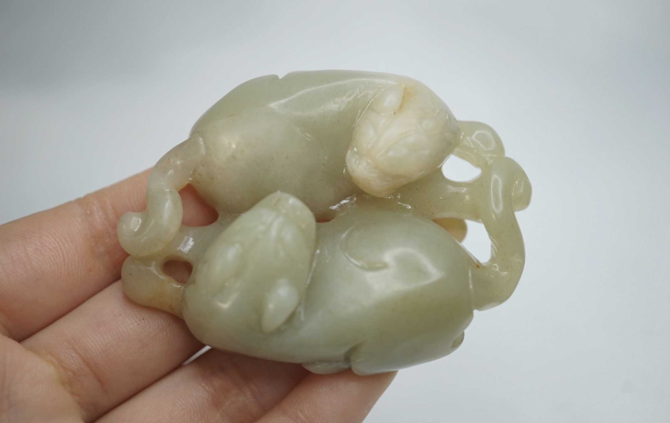 ｜冷门出品｜精选专拍·第贰拾捌场· 和田玉瑞兽立体工把件