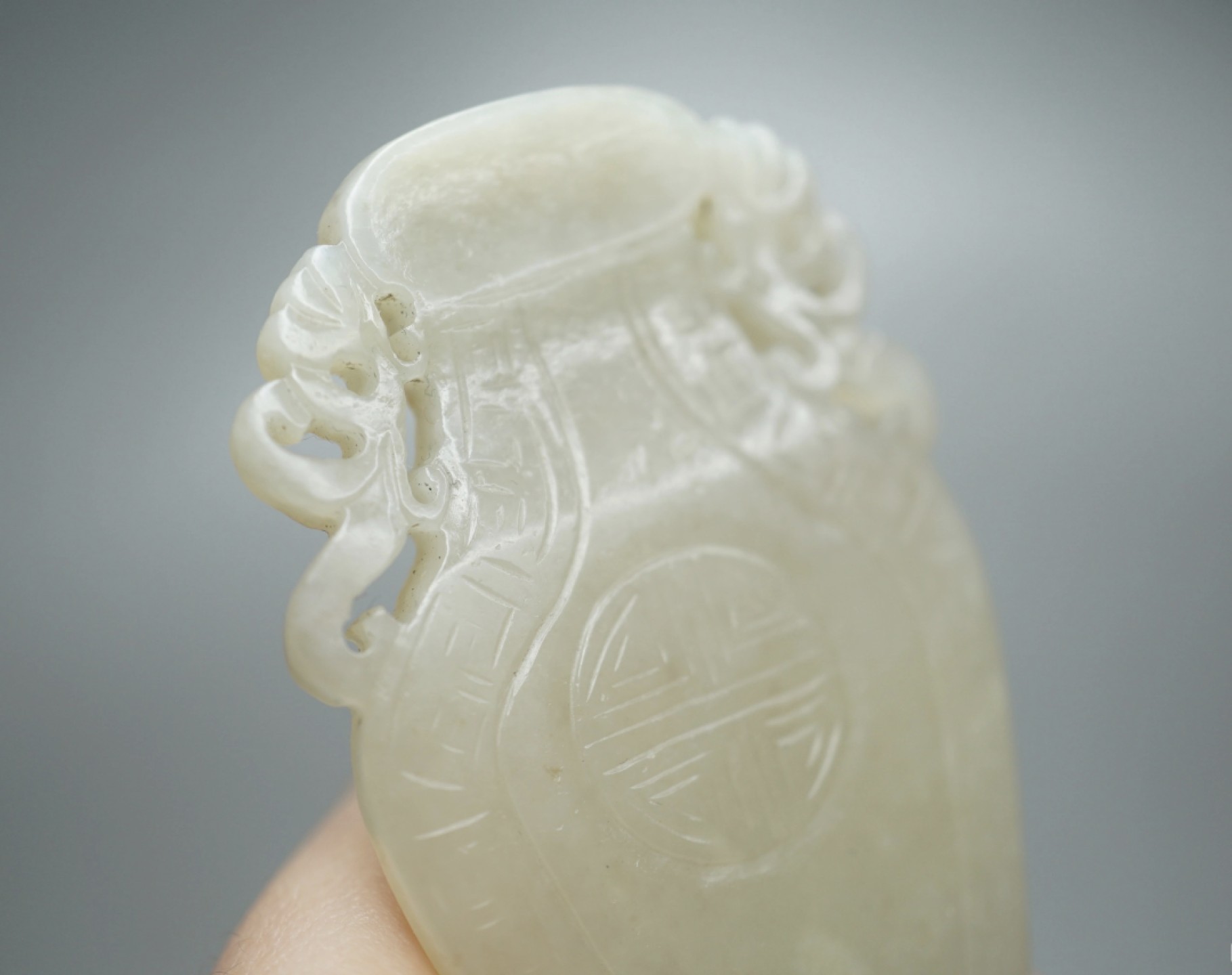 ｜冷门出品｜精选专拍·第贰拾捌场· 和田玉团寿宝瓶玉带扣