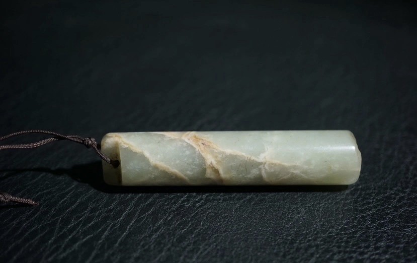 ｜冷门出品｜精选专拍·第贰拾玖场· 明清工老和田玉翎管挂件
