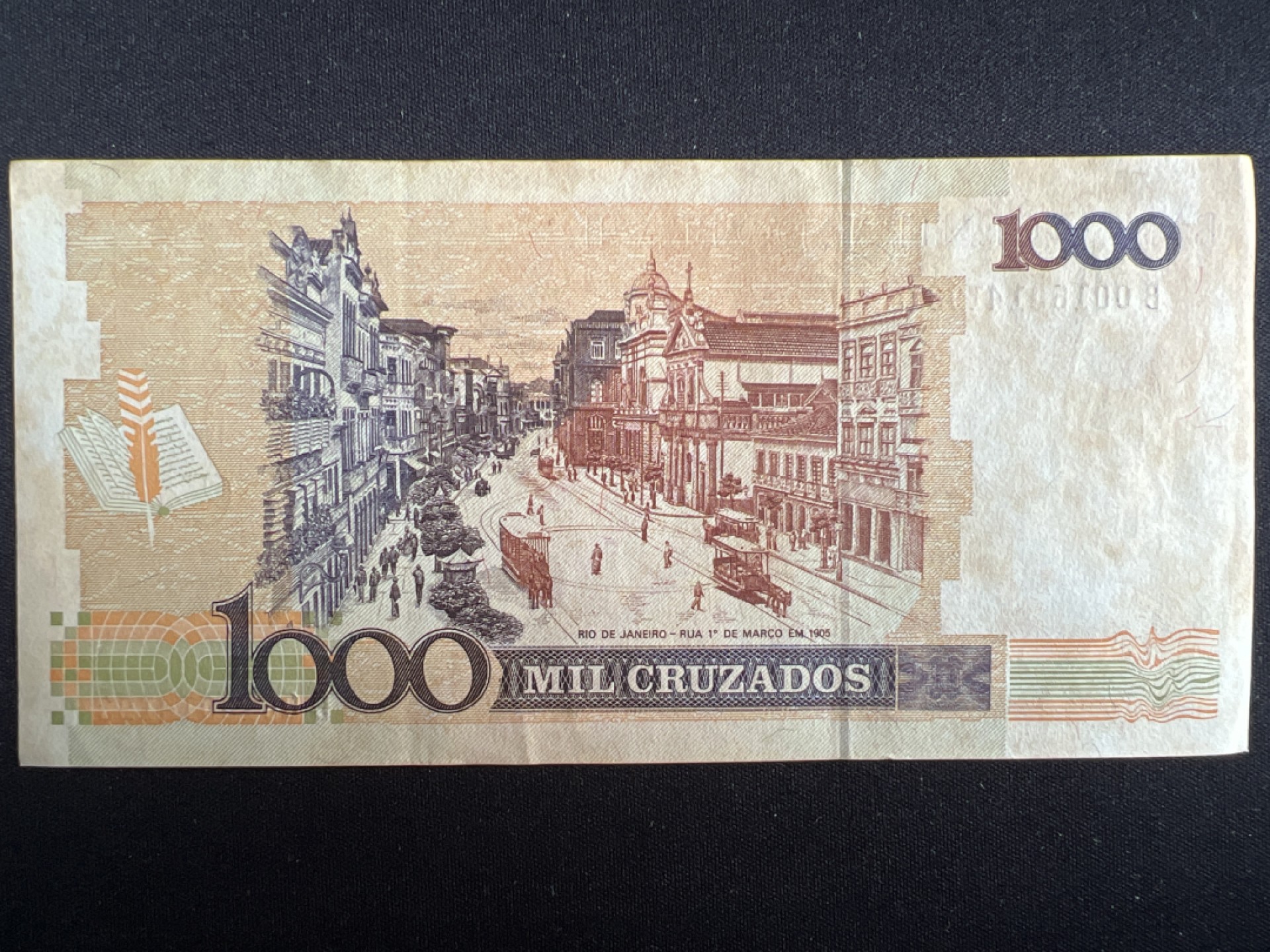 泡泡堂微拍第一 二 〇幕硬币、纸币捡漏可累计专场👿👿，累计满二十元包邮，接受代拍业务 巴西1000克鲁塞罗