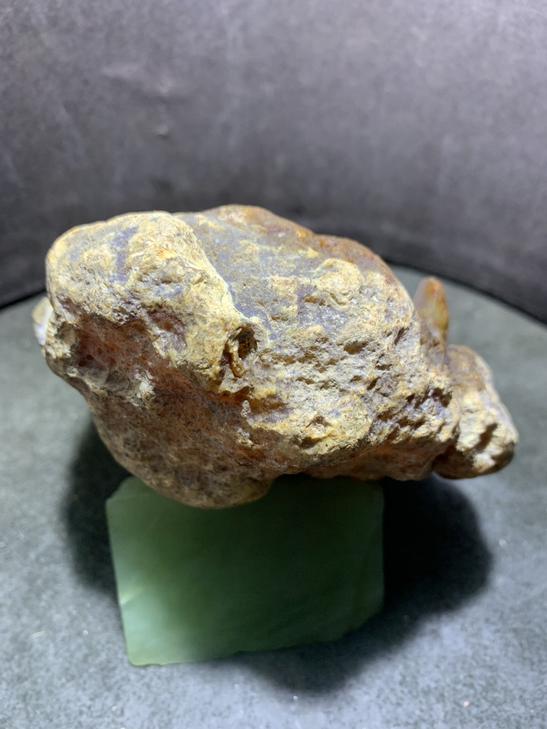 精美天然巴西玛瑙原石雕刻齐天大圣孙悟空摆件，把件一个，