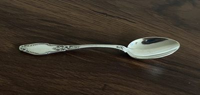 大陆勋赏俱乐部首次拍卖（无押金） - 代拍：1890年法国新艺术风格银勺