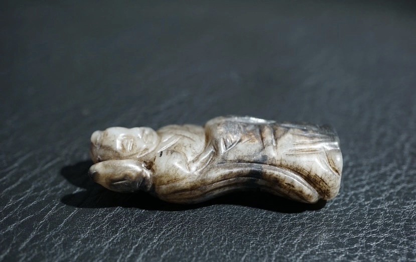 ｜冷门出品｜精选专拍·第贰拾玖场· 明清工老和田玉玉僧人物把件