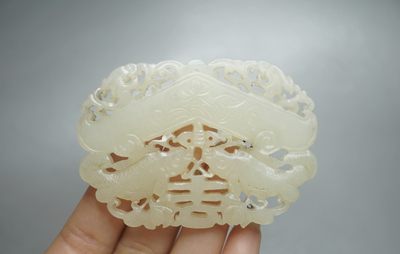 ｜冷门出品｜精选专拍·第贰拾捌场· - 和田玉年年有余镂空玉佩