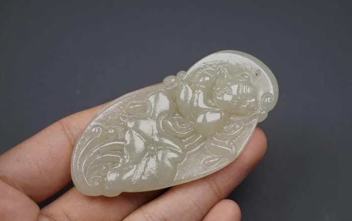 ｜冷门出品｜精选专拍·第贰拾玖场· 和田玉 莲生童子玉牌挂件