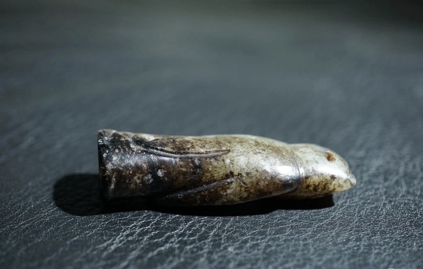 ｜冷门出品｜精选专拍·第贰拾玖场· 明清工老和田玉黑沁玉猴把件