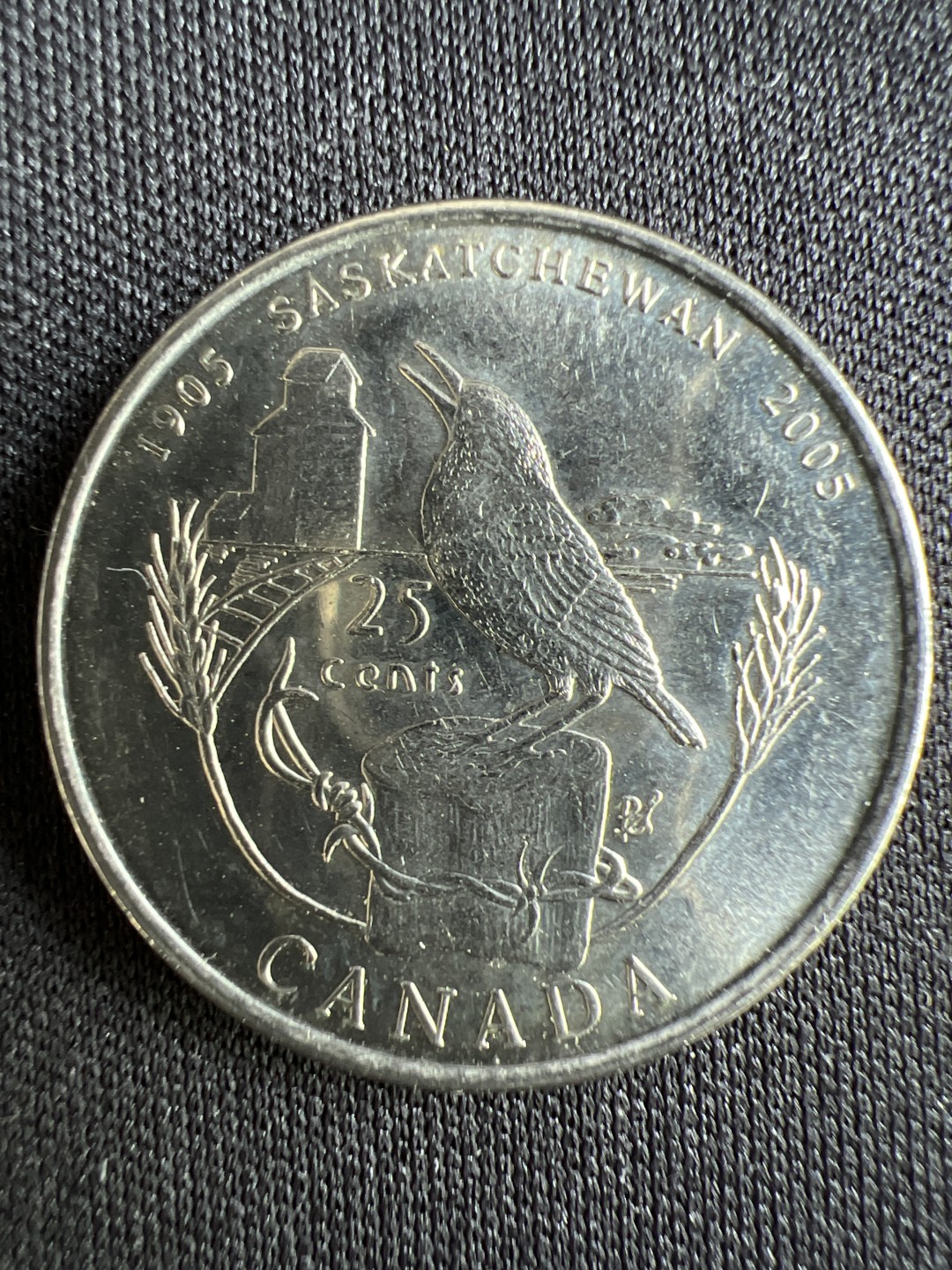 泡泡堂微拍第一 二 〇幕硬币、纸币捡漏可累计专场👿👿，累计满二十元包邮，接受代拍业务 加拿大25分纪念币