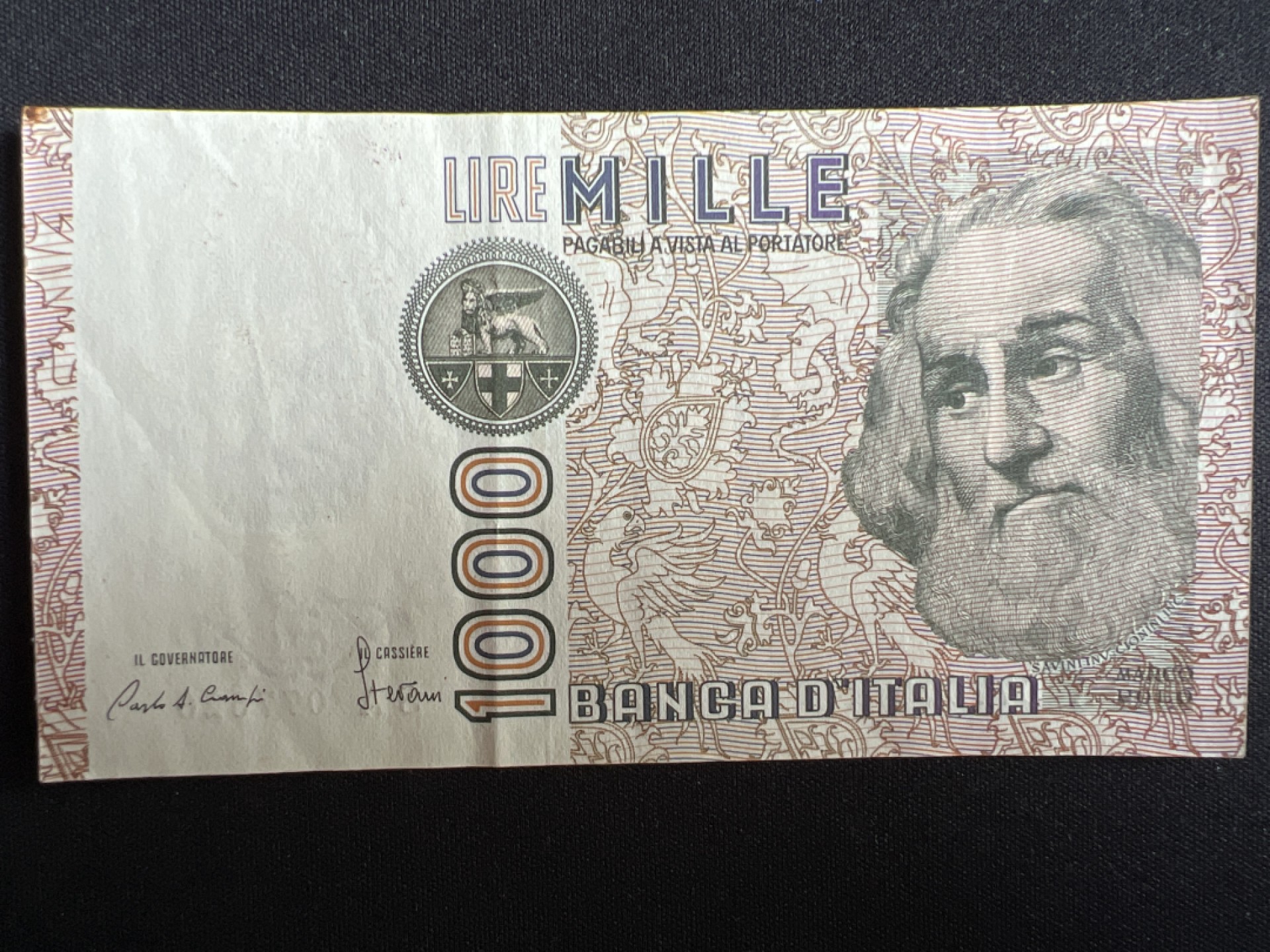 泡泡堂微拍第一 二 〇幕硬币、纸币捡漏可累计专场👿👿，累计满二十元包邮，接受代拍业务 意大利1000里拉