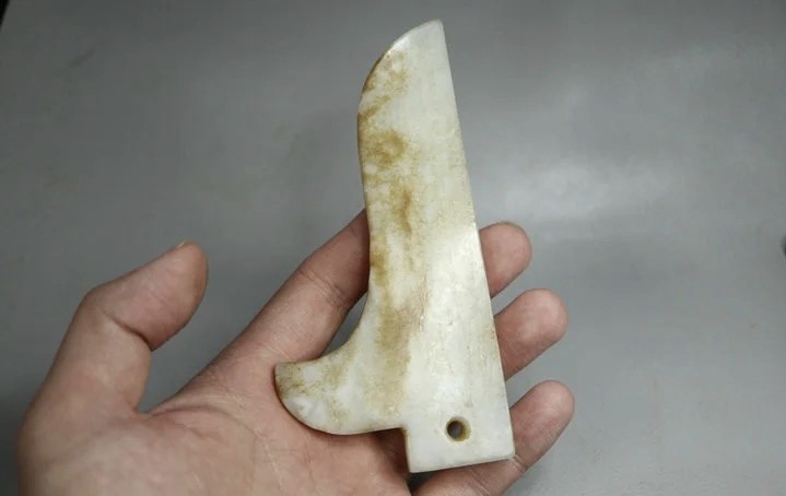 ｜冷门出品｜精选专拍·第贰拾玖场· 和田玉 戈 兵 器形状