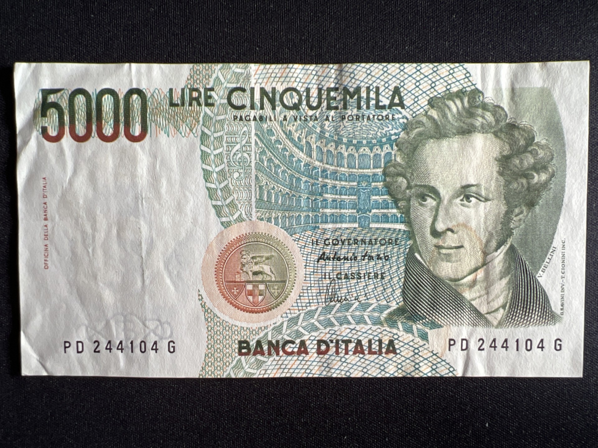 泡泡堂微拍第一 二 〇幕硬币、纸币捡漏可累计专场👿👿，累计满二十元包邮，接受代拍业务 意大利5000里拉