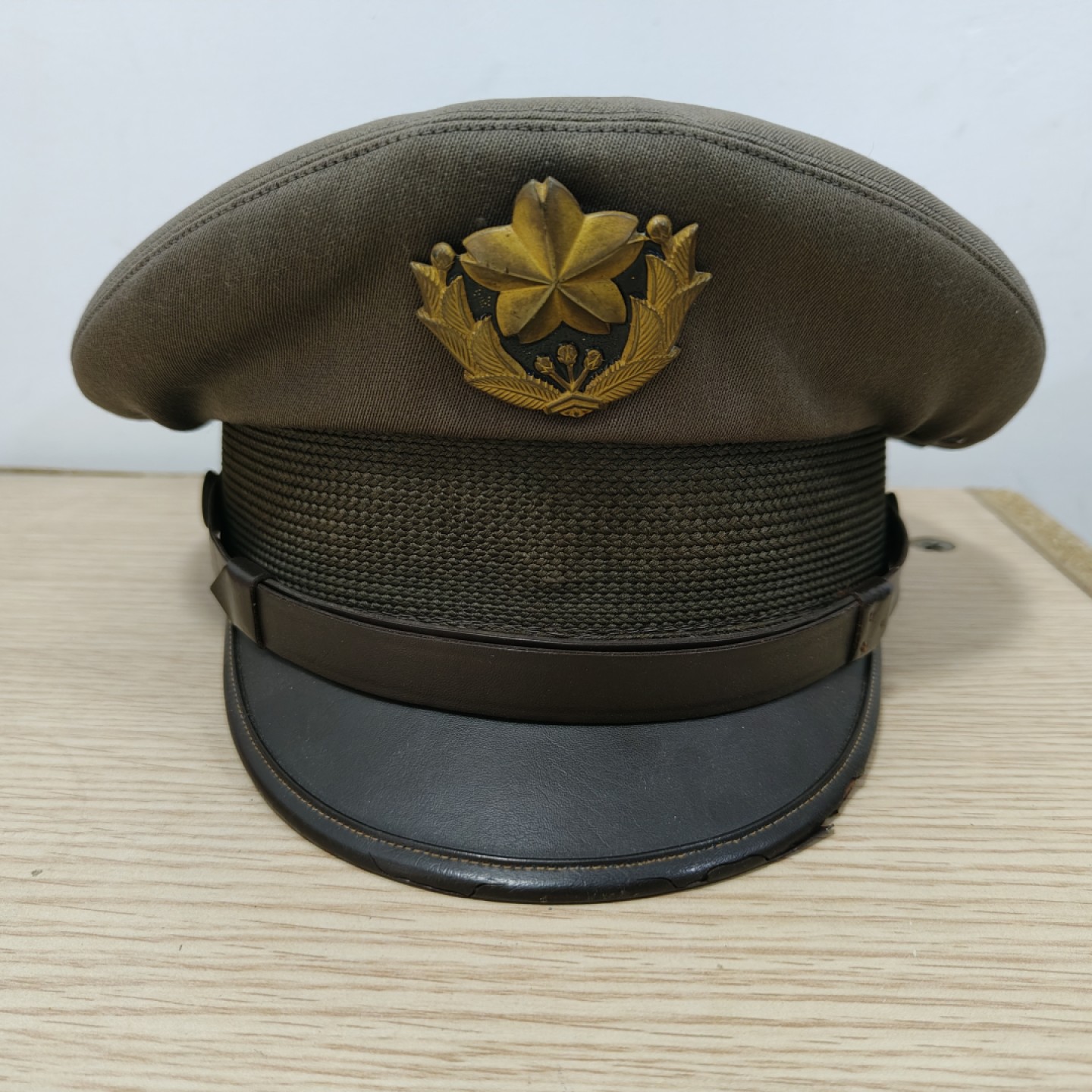 全场0元起拍 第46期 咸鱼国勋章拍卖专场 4月12日（周三）下午6：00开始 日本陆上自卫队70式早期全阶级共通大檐帽 54cm