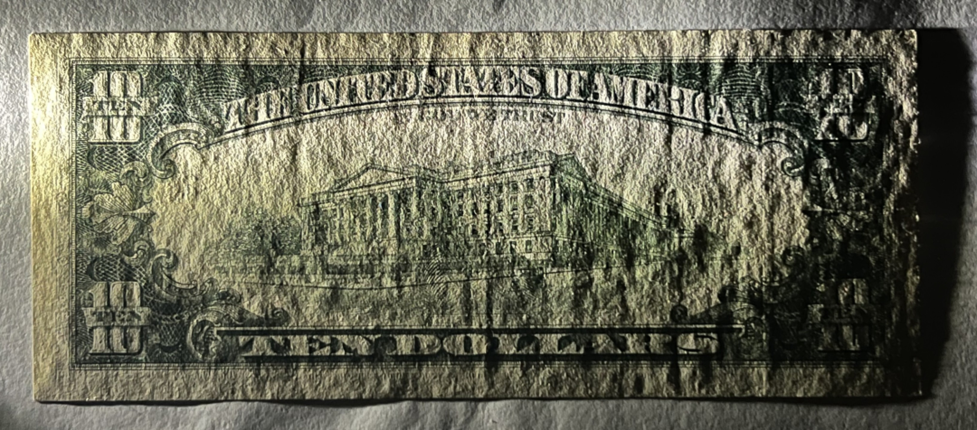 Chase Auction 第21期 - - 外钞、民国钞和人民币混合场！ 1990版 小头 10美元 凑年份票筋