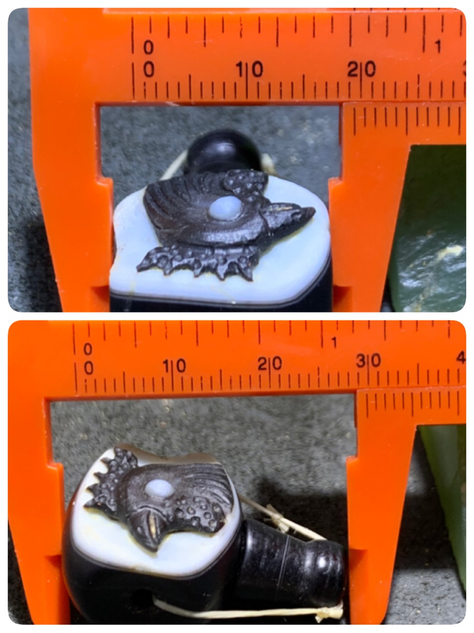 精品药师玛瑙雕刻雄鸡三通佛头一套，