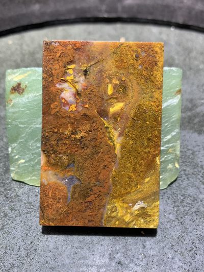 精美战国红玛瑙草花纹牌子一个！ - 精美战国红玛瑙草花纹牌子一个！