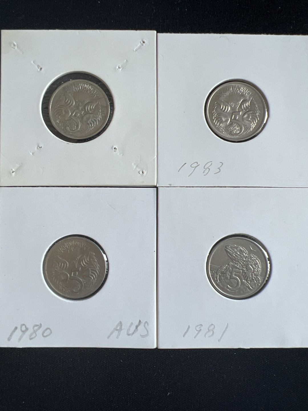 泡泡堂微拍第一 二 三幕硬币、纸币捡漏可累计专场👿👿，累计满二十元包邮，接受代拍业务 澳大利亚五分四枚