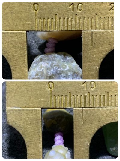 精美阿拉善青花筋脉石玛瑙项链一条， 精美阿拉善青花筋脉石玛瑙项链一条，