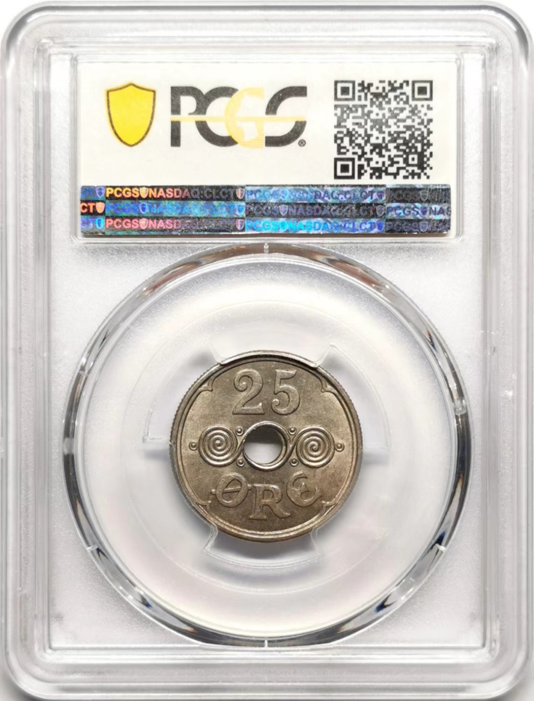 凡希社世界钱币微拍第二百三十五期 1941法罗群岛25欧尔PCGS-MS63