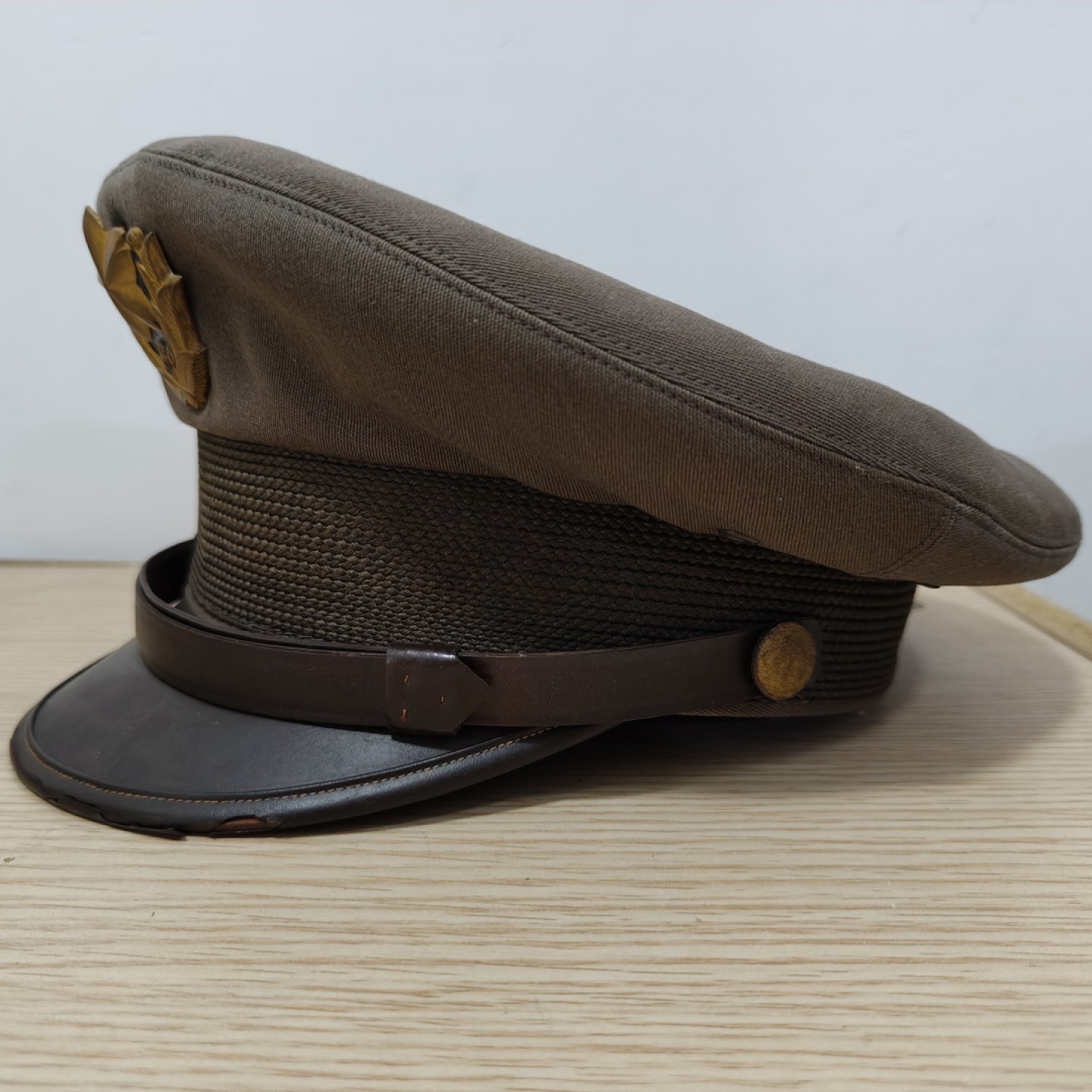 全场0元起拍 第46期 咸鱼国勋章拍卖专场 4月12日（周三）下午6：00开始 日本陆上自卫队70式早期全阶级共通大檐帽 54cm