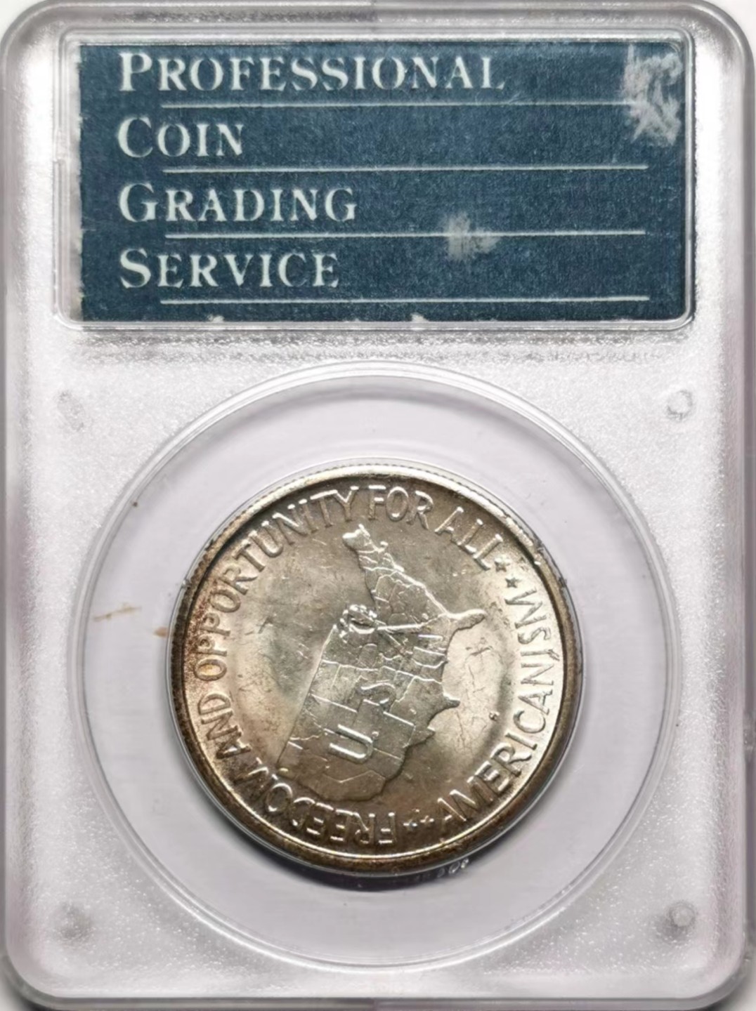 凡希社世界钱币微拍第二百三十五期 1954美国50美分纪念银币PCGS-MS63
