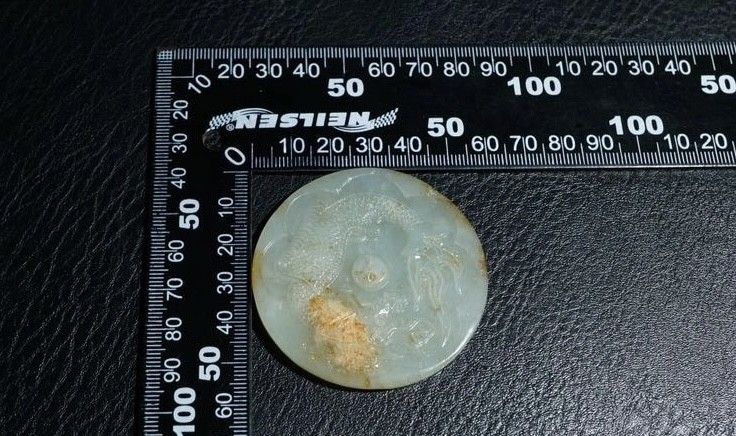 ｜冷门出品｜精选专拍·第叁拾壹场· 明清工老和田玉龙鱼玉镜把件