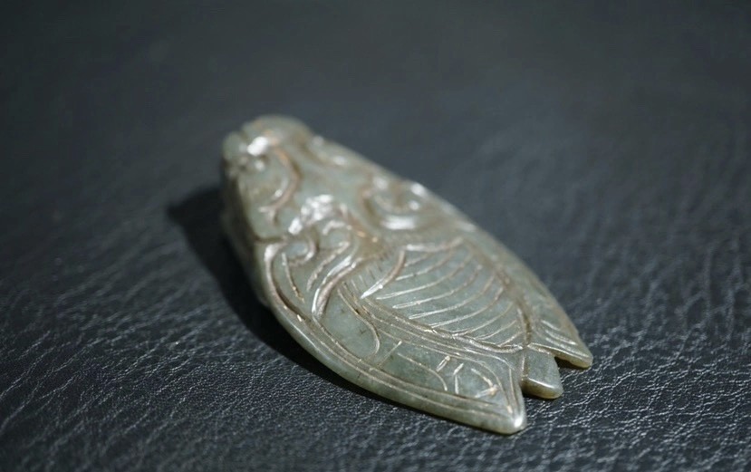｜冷门出品｜精选专拍·第叁拾壹场· 明清工老和田玉玉蝉把件