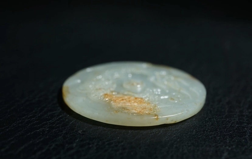 ｜冷门出品｜精选专拍·第叁拾壹场· 明清工老和田玉龙鱼玉镜把件