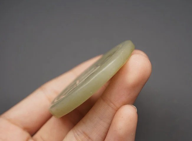｜冷门出品｜精选专拍·第叁拾壹场· 和田玉 钱币形玉璧挂件