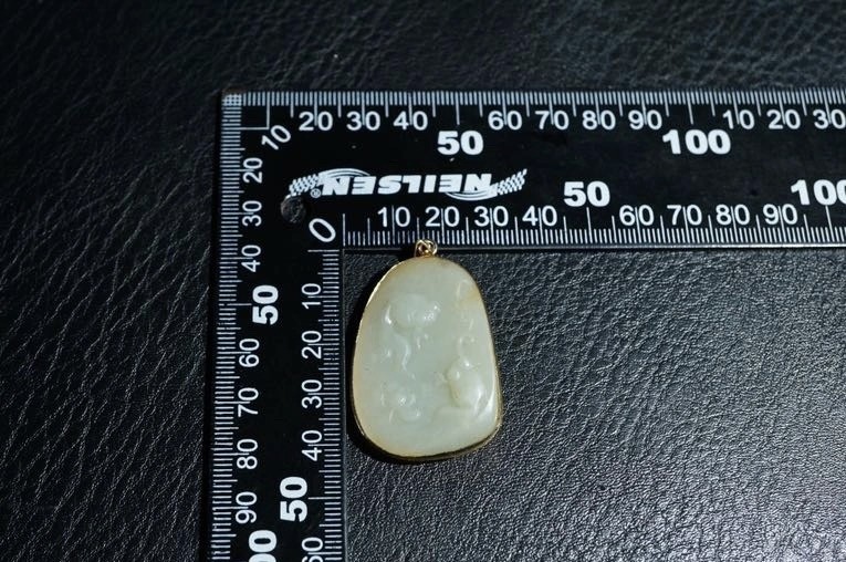｜冷门出品｜精选专拍·第叁拾壹场· 苏工老和田玉鱼戏莲挂件
