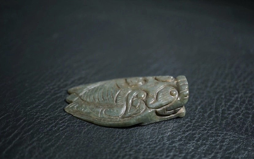 ｜冷门出品｜精选专拍·第叁拾壹场· 明清工老和田玉玉蝉把件