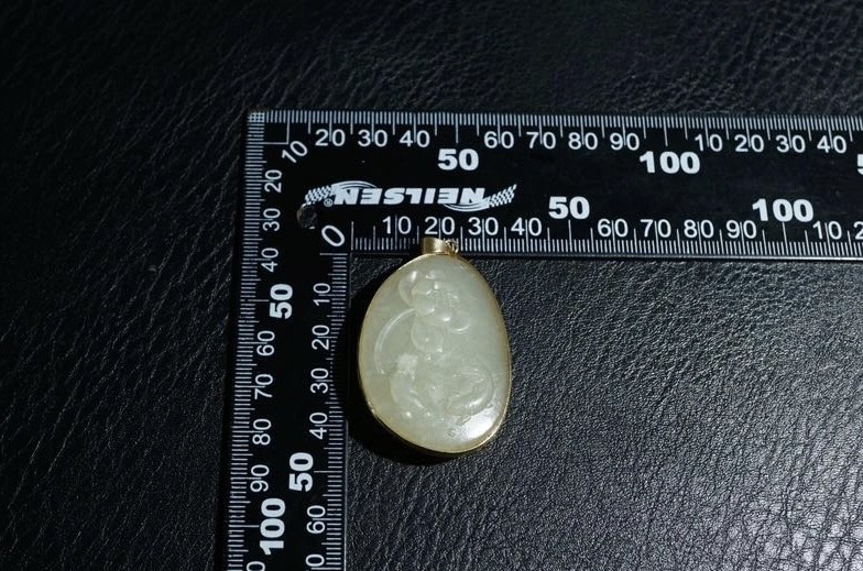 ｜冷门出品｜精选专拍·第叁拾壹场· 苏工老和田玉鱼戏莲挂件