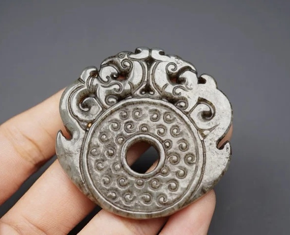 ｜冷门出品｜精选专拍·第叁拾壹场· 和田玉 龙凤牌挂件