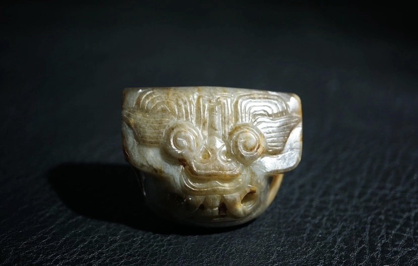 ｜冷门出品｜精选专拍·第叁拾壹场· 明清工老和田玉老虎头兽面把件