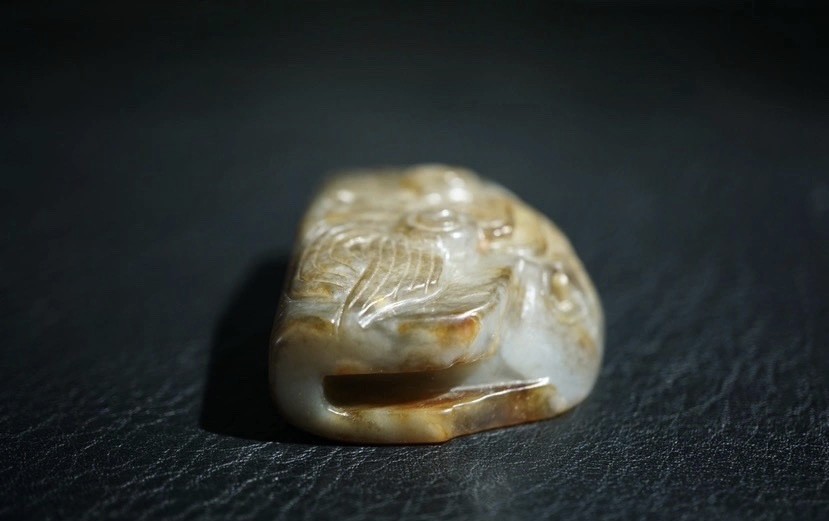 ｜冷门出品｜精选专拍·第叁拾壹场· 明清工老和田玉老虎头兽面把件