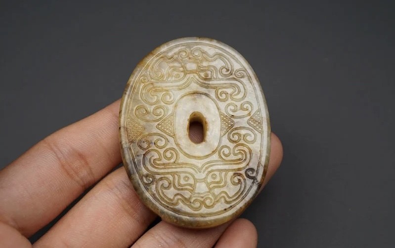 ｜冷门出品｜精选专拍·第叁拾壹场· 和田玉 饕餮纹玉璧挂件